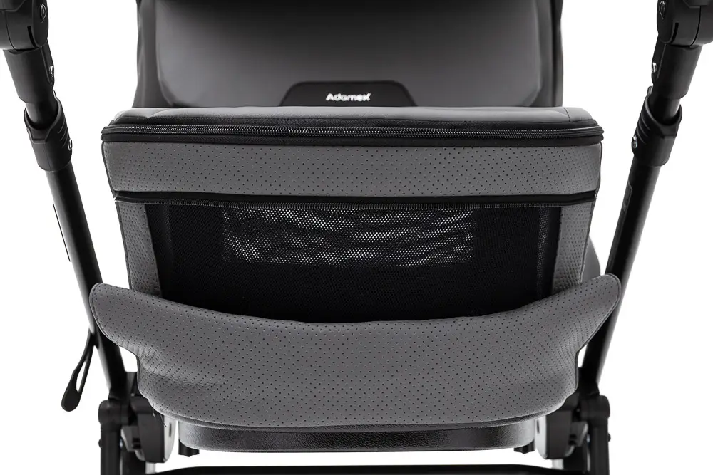 Детская коляска 2 в 1 Adamex Zico Eco Sa-4 темно-серый